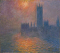 Houses of Parliament, Sunset Poster | Claude Monet Art Print (1904)