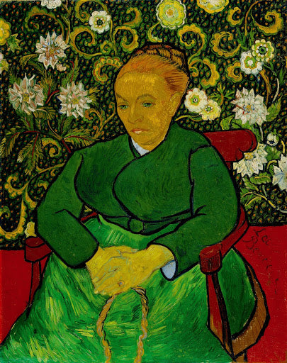 La Berceuse III Poster | Vincent van Gogh Art Print (1889)