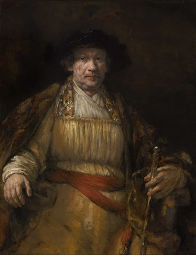 Self-Portrait II Poster | Rembrandt van Rijn Art Print (1658)