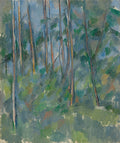 Forest Interior Poster | Paul Cézanne Art Print (1897)
