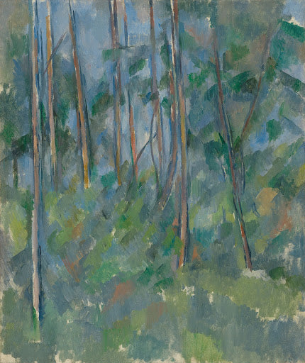 Forest Interior Poster | Paul Cézanne Art Print (1897)