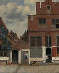 The Little Street Poster | Johannes Vermeer Art Print (1658)