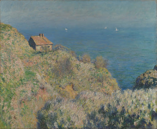 The Fisherman's House, Varengeville Poster | Claude Monet Art Print (1882)