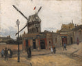 Moulin de la Galette Poster | Vincent van Gogh Art Print (1886)