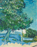 Blossoming Chestnut Trees Poster | Vincent van Gogh Art Print (1890)
