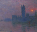 Houses of Parliament, Sunset II Poster | Claude Monet Art Print (1900)