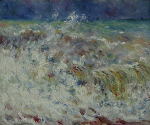 The Wave Poster | Pierre-Auguste Renoir Art Print