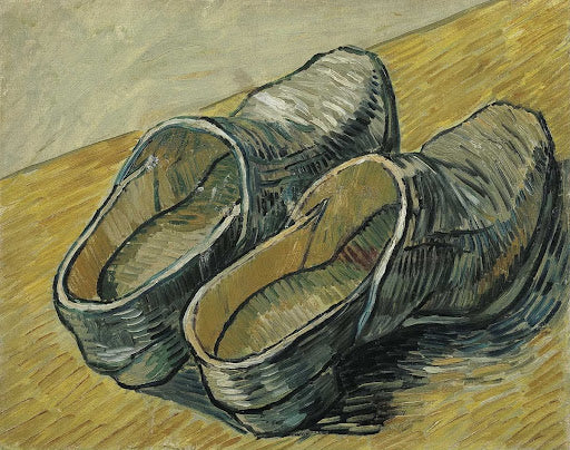 A Pair of Leather Clogs Poster | Vincent van Gogh Art Print (1888)