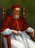 Portrait of Pope Julius II Poster | Raphael and Workshop Art Print (1511)