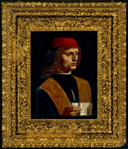 Portrait of a Musician Poster | Leonardo da Vinci Art Print (1485)