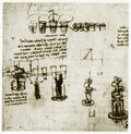 Studies of Screws and Corkscrews Poster | Leonardo da Vinci Art Print