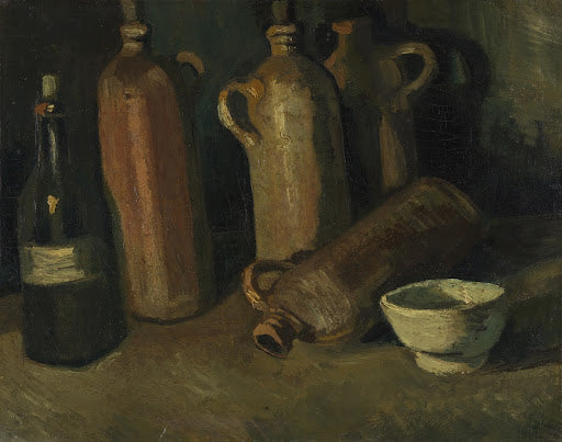 Still Life with Jars Poster | Vincent van Gogh Art Print (1885)