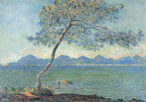 At the Cap D' Antibes Poster | Claude Monet Art Print (1888)