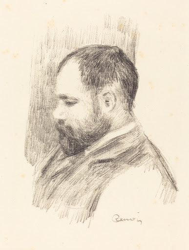 Portrait of Ambroise Vollard Poster | Pierre-Auguste Renoir Art Print (1904)