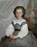 Romaine Lacaux Poster | Pierre-Auguste Renoir Art Print (1864)