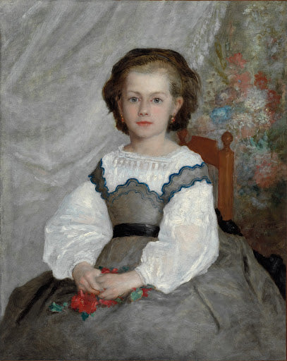 Romaine Lacaux Poster | Pierre-Auguste Renoir Art Print (1864)