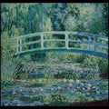 Water Lilies and Japanese Bridge Poster | Claude Monet Art Print (1899)