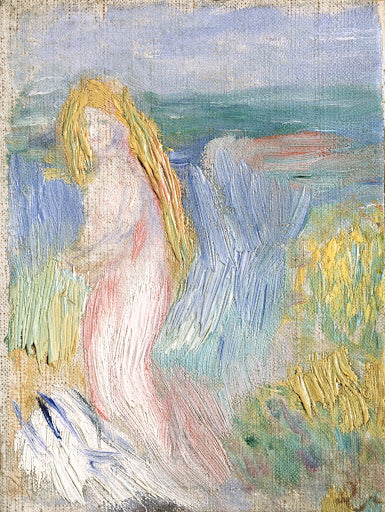 Small Study for a Nude Poster | Pierre-Auguste Renoir Art Print (1882)