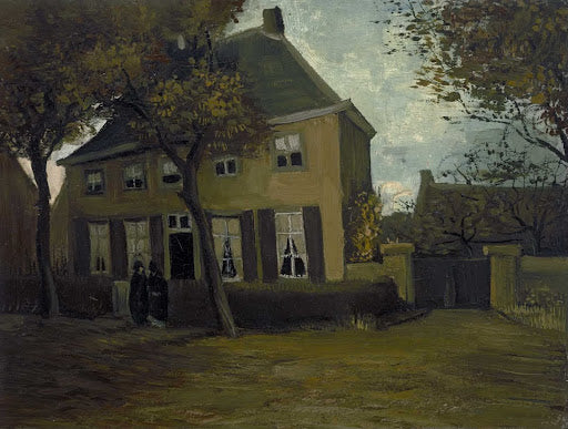 The Vicarage at Nuenen Poster | Vincent van Gogh Art Print (1885)