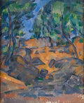 Trees and Rocks Near the Château Noir Poster | Paul Cézanne Art Print