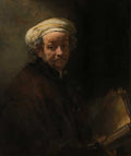 Self-Portrait as the Apostle Paul Poster | Rembrandt van Rijn Art Print (1661)