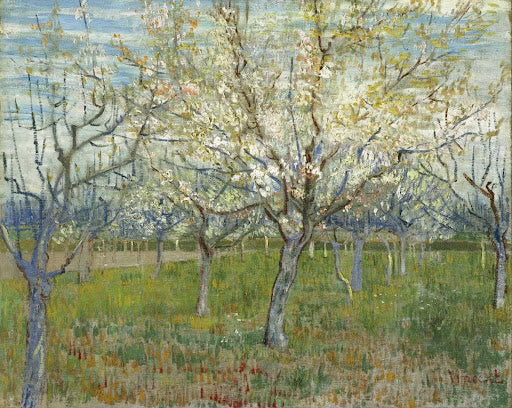 The Pink Orchard Poster | Vincent van Gogh Art Print (1888)