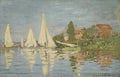 Regattas at Argenteuil Poster | Claude Monet Art Print (1872)