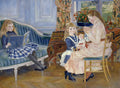 Children's Afternoon at Wargemont Poster | Pierre-Auguste Renoir Art Print (1884)