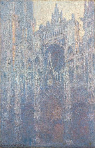 The Portal of Rouen Cathedral in Morning Light Poster | Claude Monet Art Print (1894)