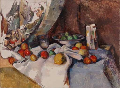 Still Life with Apples Poster | Paul Cézanne Art Print (1898)