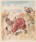 Children Playing Ball Poster | Pierre-Auguste Renoir Art Print (1900)