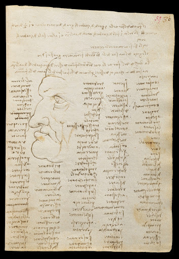 Codex Trivulzianus Page 59 Poster | Leonardo da Vinci Art Print (1487)