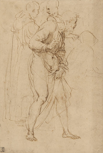 Studies for the Disputa Poster | Raphael Art Print (1509)