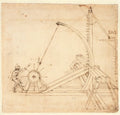 Codex Atlanticus Folio 141 Recto Poster | Leonardo da Vinci Art Print