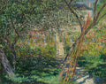 The Garden at Vétheuil Poster | Claude Monet Art Print (1881)