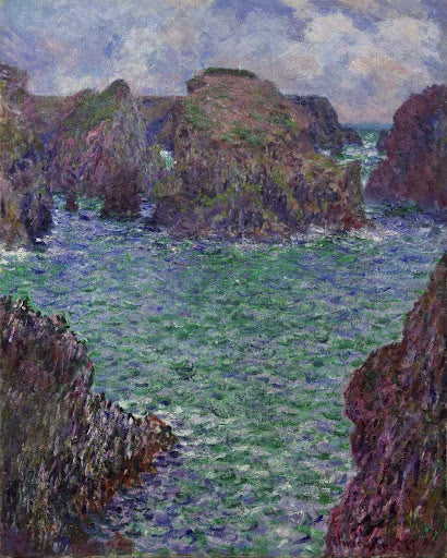 Port-Goulphar, Belle-Île Poster | Claude Monet Art Print (1887)