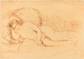 Nude Woman Reclining II Poster | Pierre-Auguste Renoir Art Print (1906)