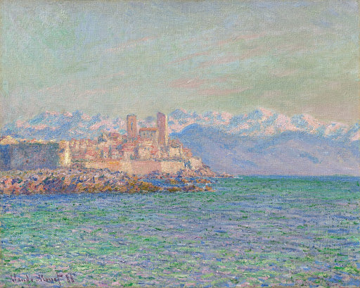 The Fort of Antibes Poster | Claude Monet Art Print (1888)