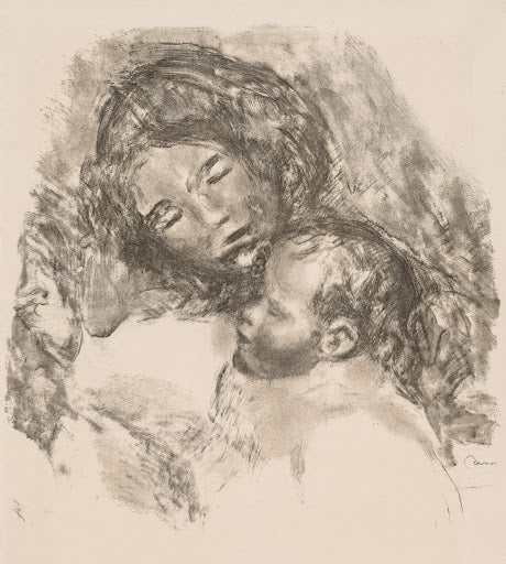 Motherhood Poster | Pierre-Auguste Renoir Art Print (1912)