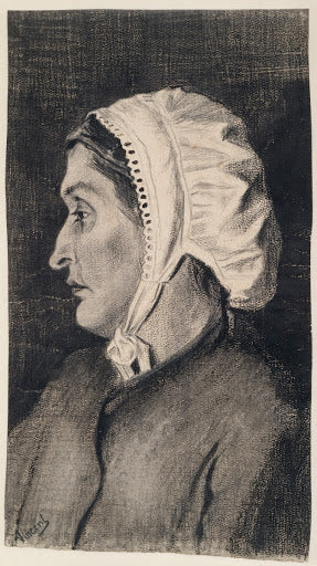 Head of a Woman Poster | Vincent van Gogh Art Print (1882)