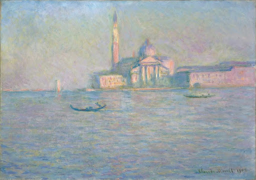The Church of San Giorgio Maggiore, Venice Poster | Claude Monet Art Print (1908)