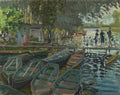 Bathers at La Grenouillère Poster | Claude Monet Art Print (1869)