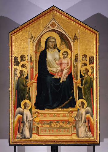 Ognissanti Madonna Poster | Giotto Art Print (1310)