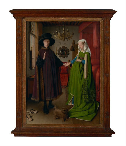 The Arnolfini Portrait Poster | Jan van Eyck Art Print (1434)