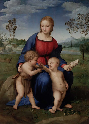 Madonna of the Goldfinch Poster | Raphael Art Print (1505)