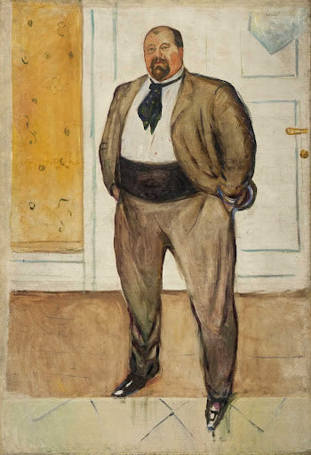 Consul Christen Sandberg Poster | Edvard Munch Art Print (1901)