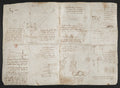 Codex Arundel Folio 134v Poster | Leonardo da Vinci Art Print