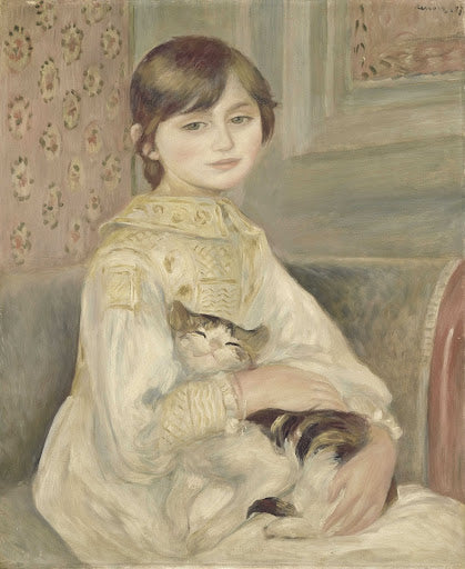 Julie Manet Poster | Pierre-Auguste Renoir Art Print (1887)