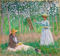 In the Woods at Giverny Poster | Claude Monet Art Print (1887)