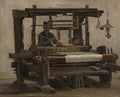 Loom with Weaver Poster | Vincent van Gogh Art Print (1884)